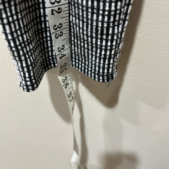 Caution To The Wind Black and White Checkered Pants - Picture 5 of 6